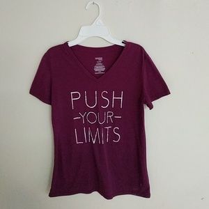 Push Limits workout shirt